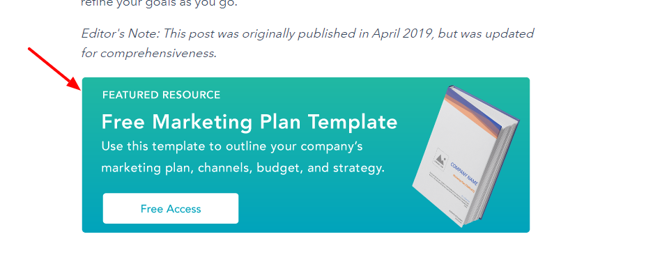 CTA (Call to Action)