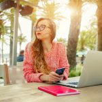 female-freelancer-working-outdoors
